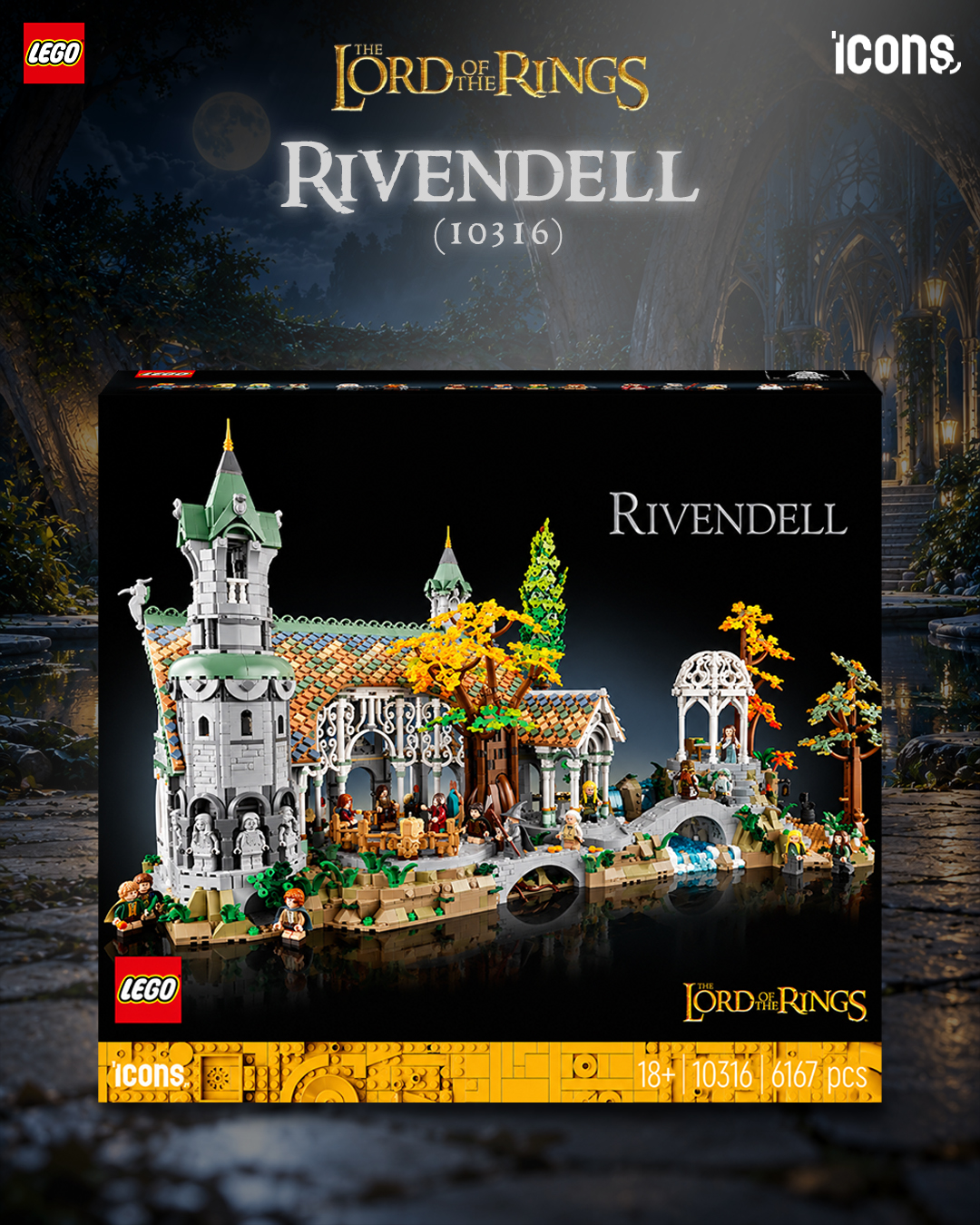 Lego Lord of the Rings Rivendell (10316)