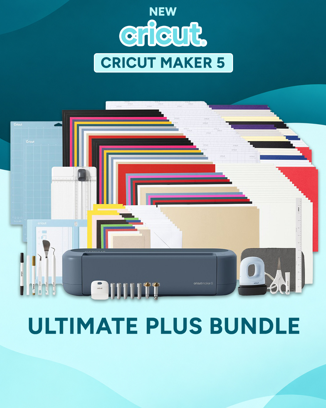 New Cricut Maker 5 Ultimate Plus Bundle