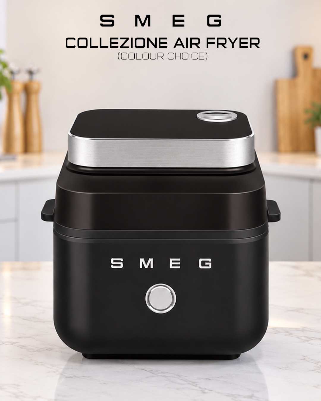 New Smeg Collezione Air Fryer (Colour Choice)