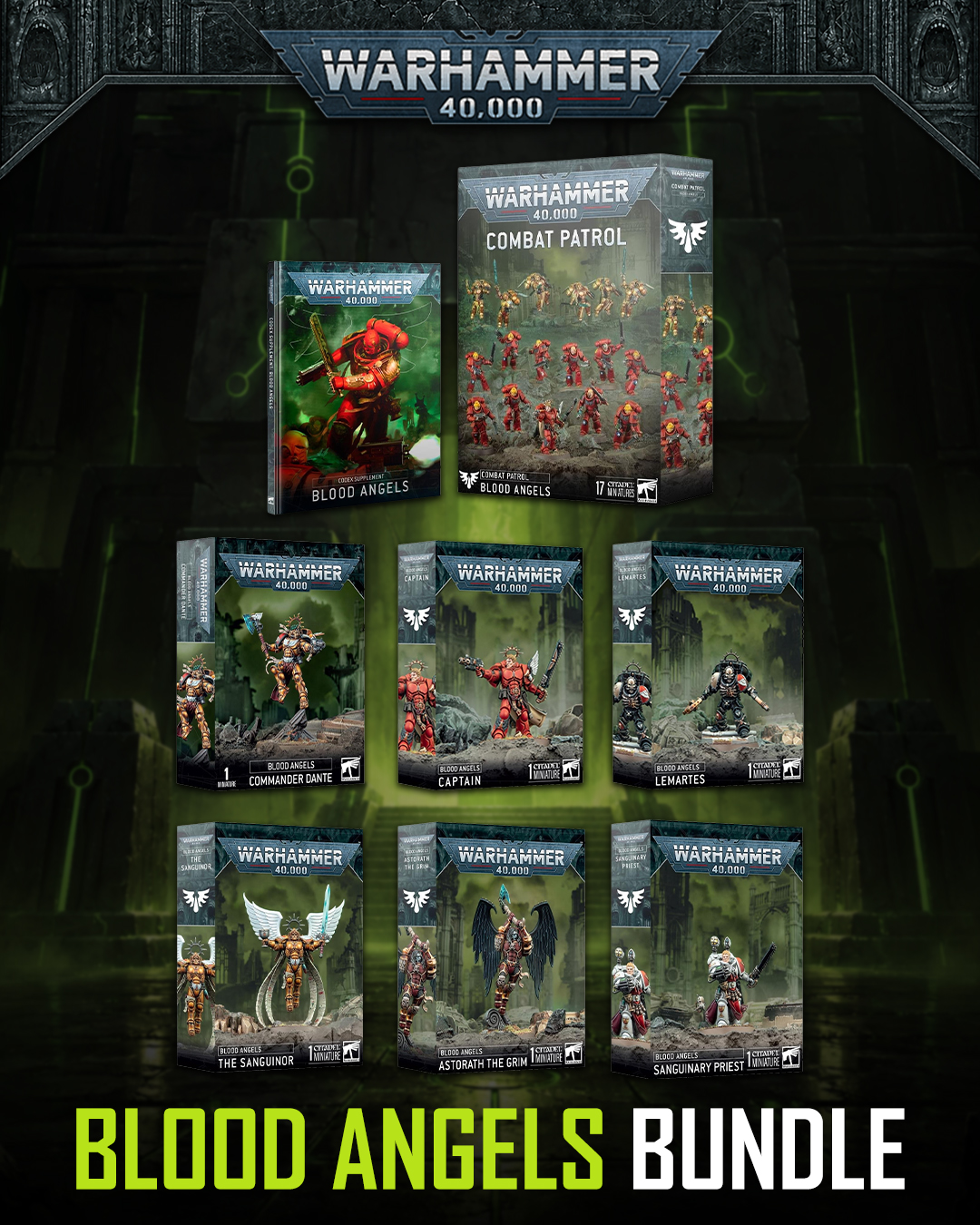 Warhammer 40,000 Blood Angels Bundle
